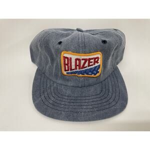 1980s CHEVY BLAZER BASEBALL CAP Soft brim trucker hat
